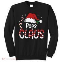 Funny Pops Claus Christmas Pajamas Santa Hat Costume Sweatshirt thumb 0