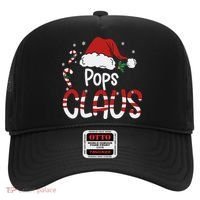 Funny Pops Claus Christmas Pajamas Santa Hat Costume Hat thumb 0
