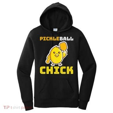 Funny Pickleball Chick Women's Hoodie