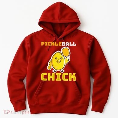 Funny Pickleball Chick Hoodie