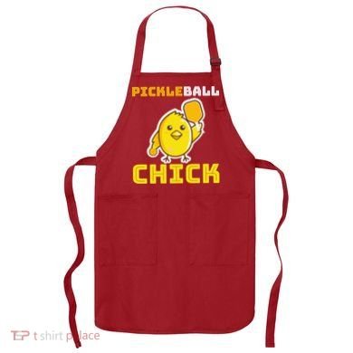 Funny Pickleball Chick Apron