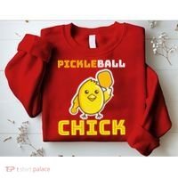 Funny Pickleball Chick Sweatshirt thumb 2