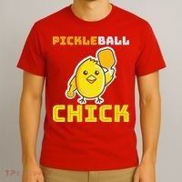 Funny Pickleball Chick T-Shirt thumb 3