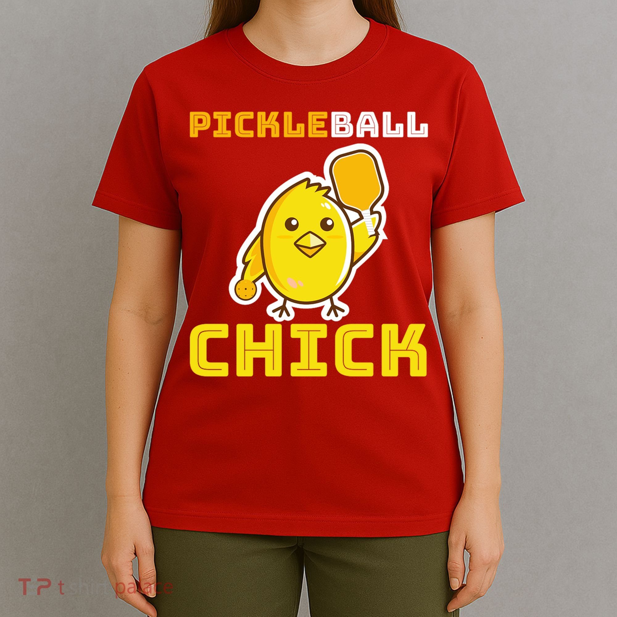 Funny Pickleball Chick T-Shirt