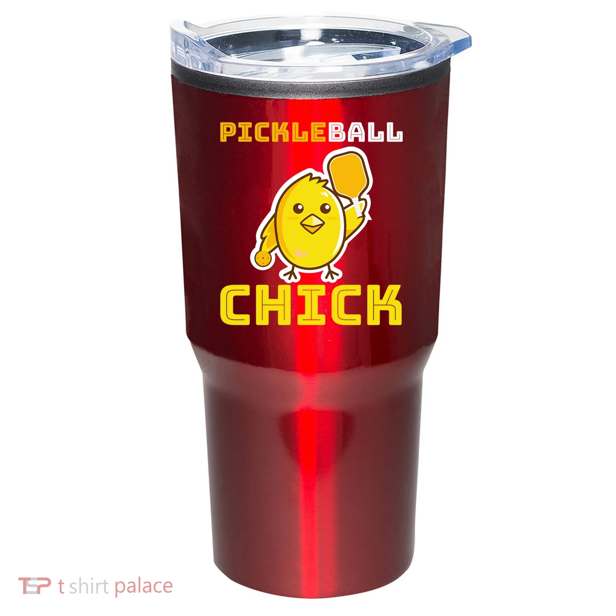 Funny Pickleball Chick Tumbler