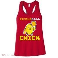 Funny Pickleball Chick Women's Tank Top thumb 0