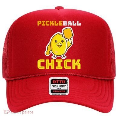 Funny Pickleball Chick Hat