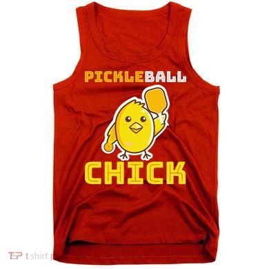Funny Pickleball Chick Tank Top