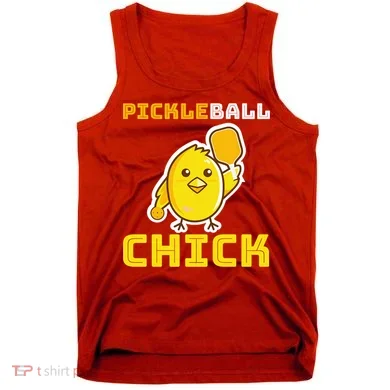 Funny Pickleball Chick Tank Top
