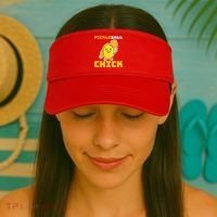 Funny Pickleball Chick Visor thumb 2