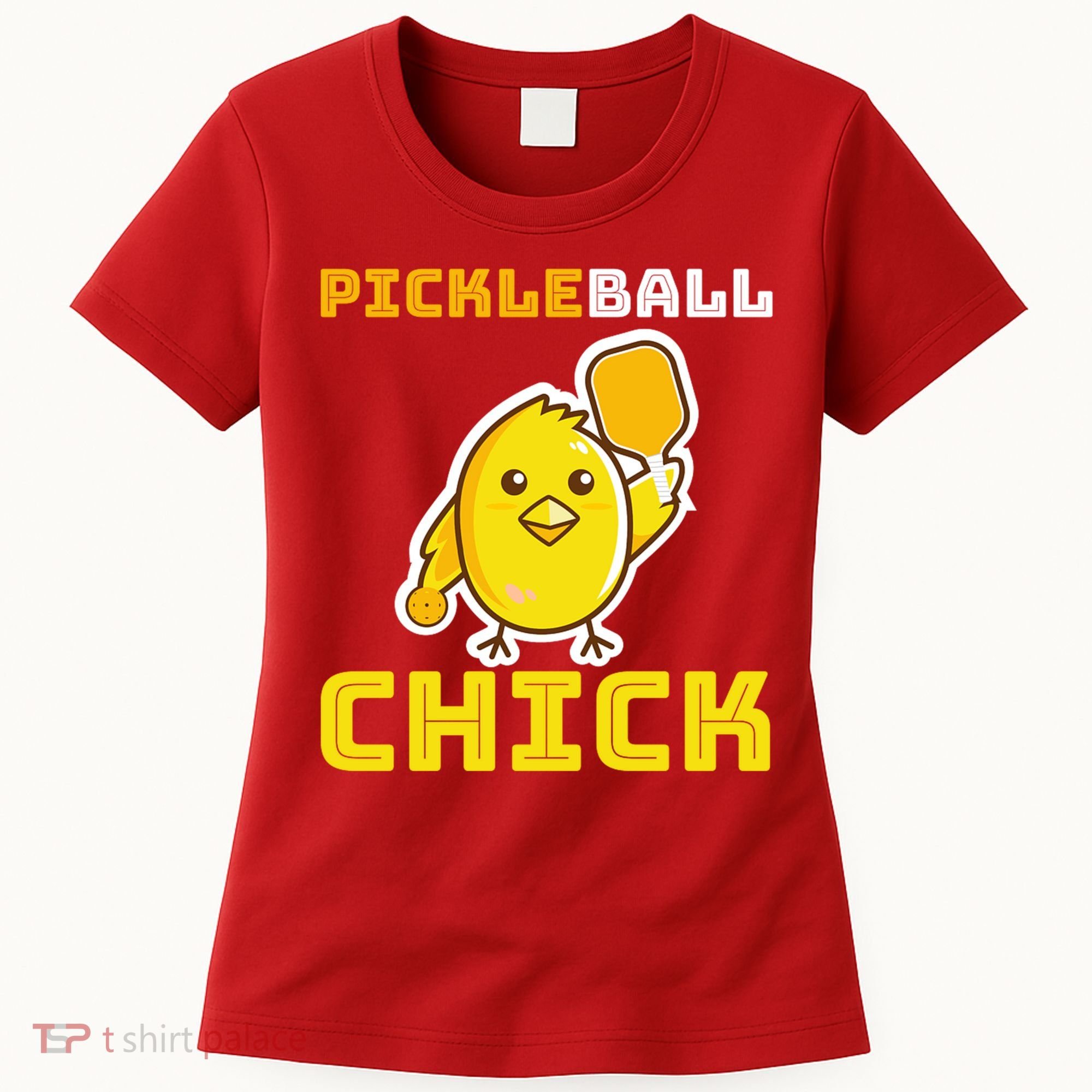 Funny Pickleball Chick Women's T-Shirt