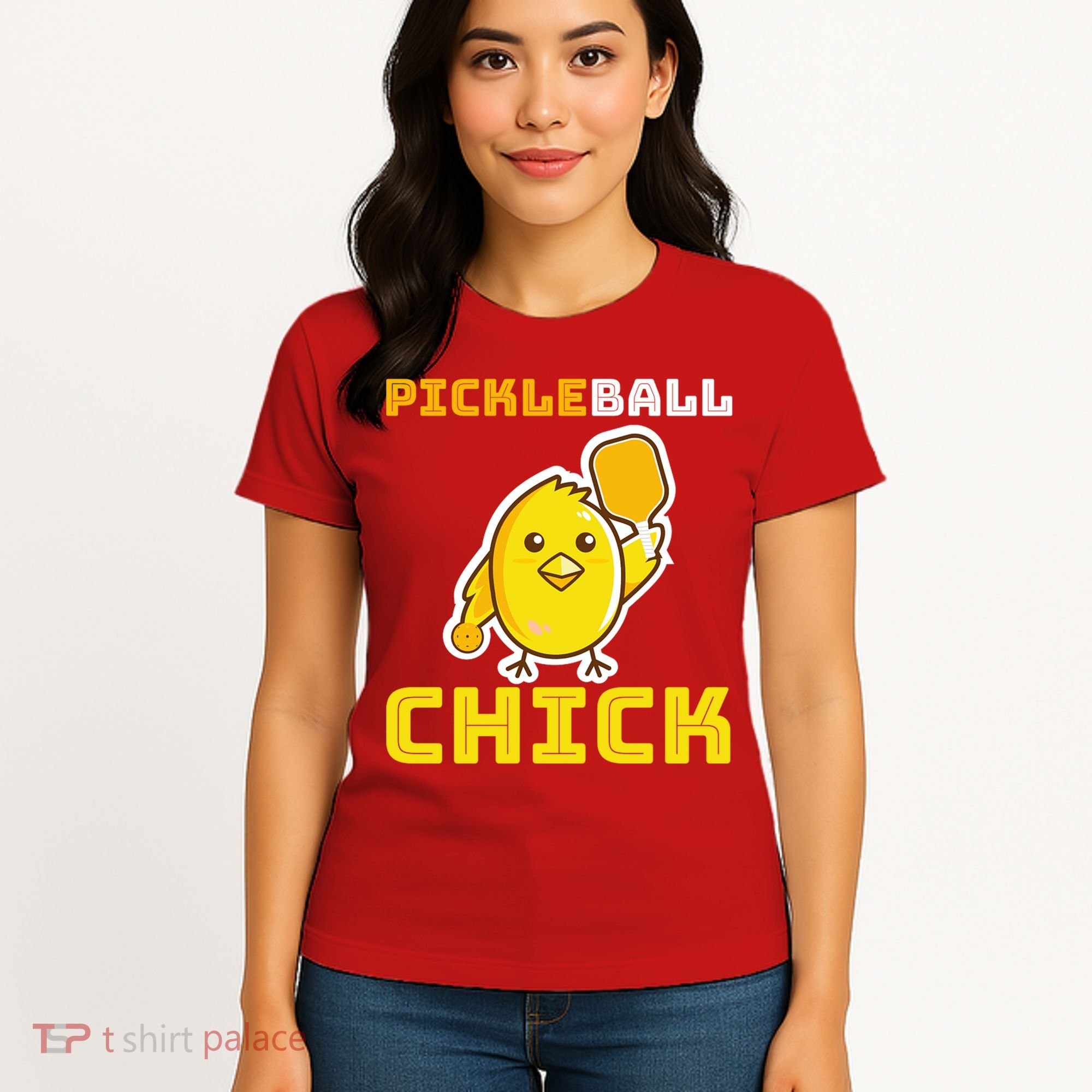 Funny Pickleball Chick Women's T-Shirt