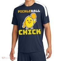 Funny Pickleball Chick Sport-Tek Competitor United Soccer Jersey thumb 0