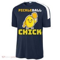 Funny Pickleball Chick Sport-Tek Competitor United Soccer Jersey thumb 2