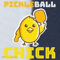 Funny Pickleball Chick Sport-Tek Competitor United Soccer Jersey thumb 4