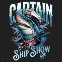 Funny Pontoon Captain Motor Boat Dad Shark Graphic Gift Beanie thumb 2