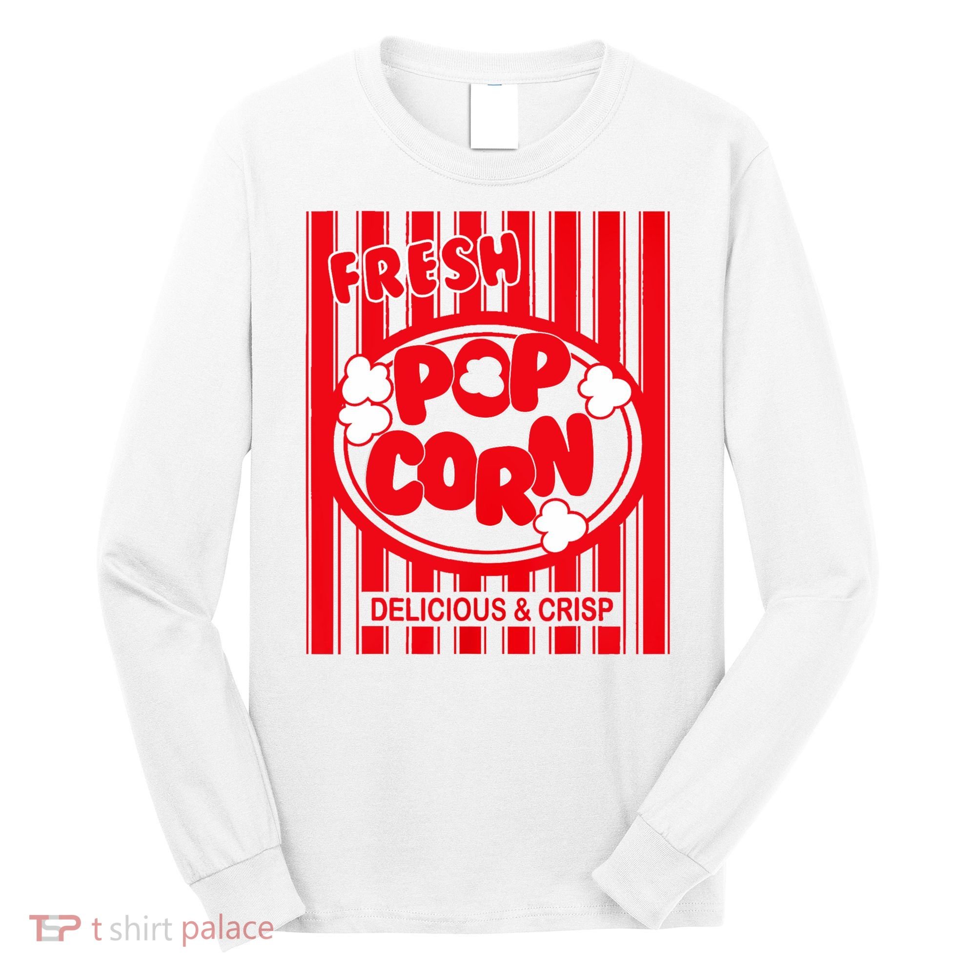 Fresh Popcorn Costume For Halloween Long Sleeve Shirt