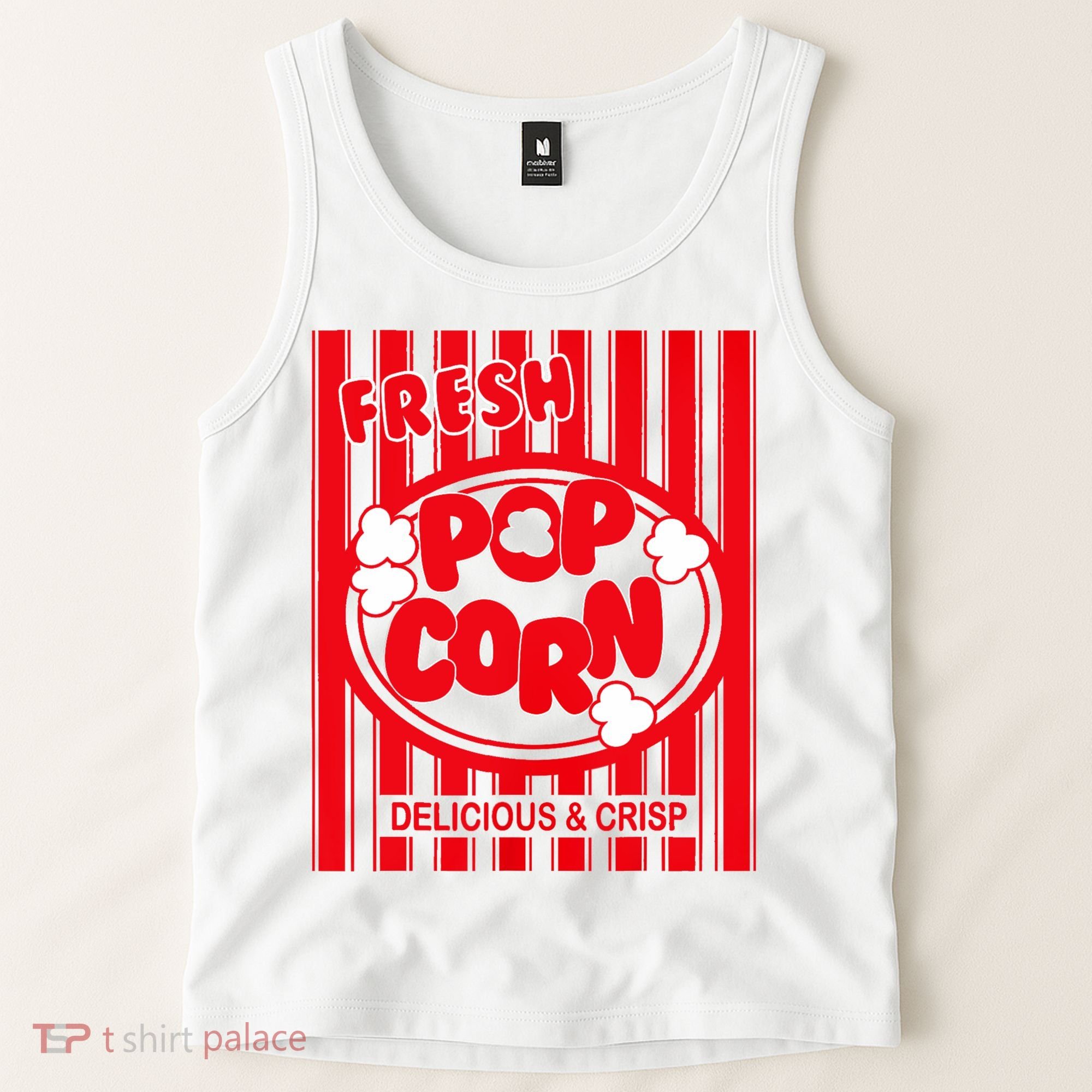 Fresh Popcorn Costume For Halloween Tank Top