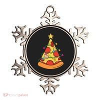 Funny Pizza Christmas Tree Lights Funny Xmas Ornament thumb 0