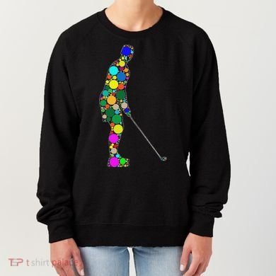 Funny Polka Dot Golf Lover September 15th Dot Day Women's Sweatshirt