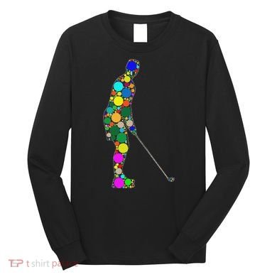 Funny Polka Dot Golf Lover September 15th Dot Day Long Sleeve Shirt