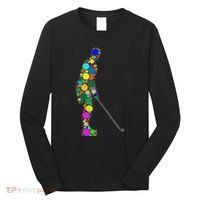 Funny Polka Dot Golf Lover September 15th Dot Day Long Sleeve Shirt thumb 0