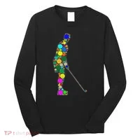 Funny Polka Dot Golf Lover September 15th Dot Day Long Sleeve Shirt thumb 0