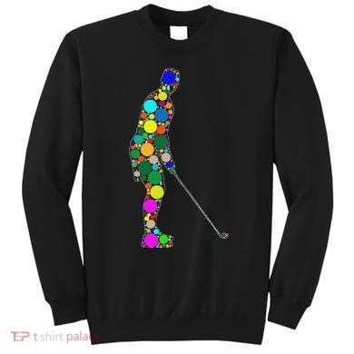 Funny Polka Dot Golf Lover September 15th Dot Day Sweatshirt