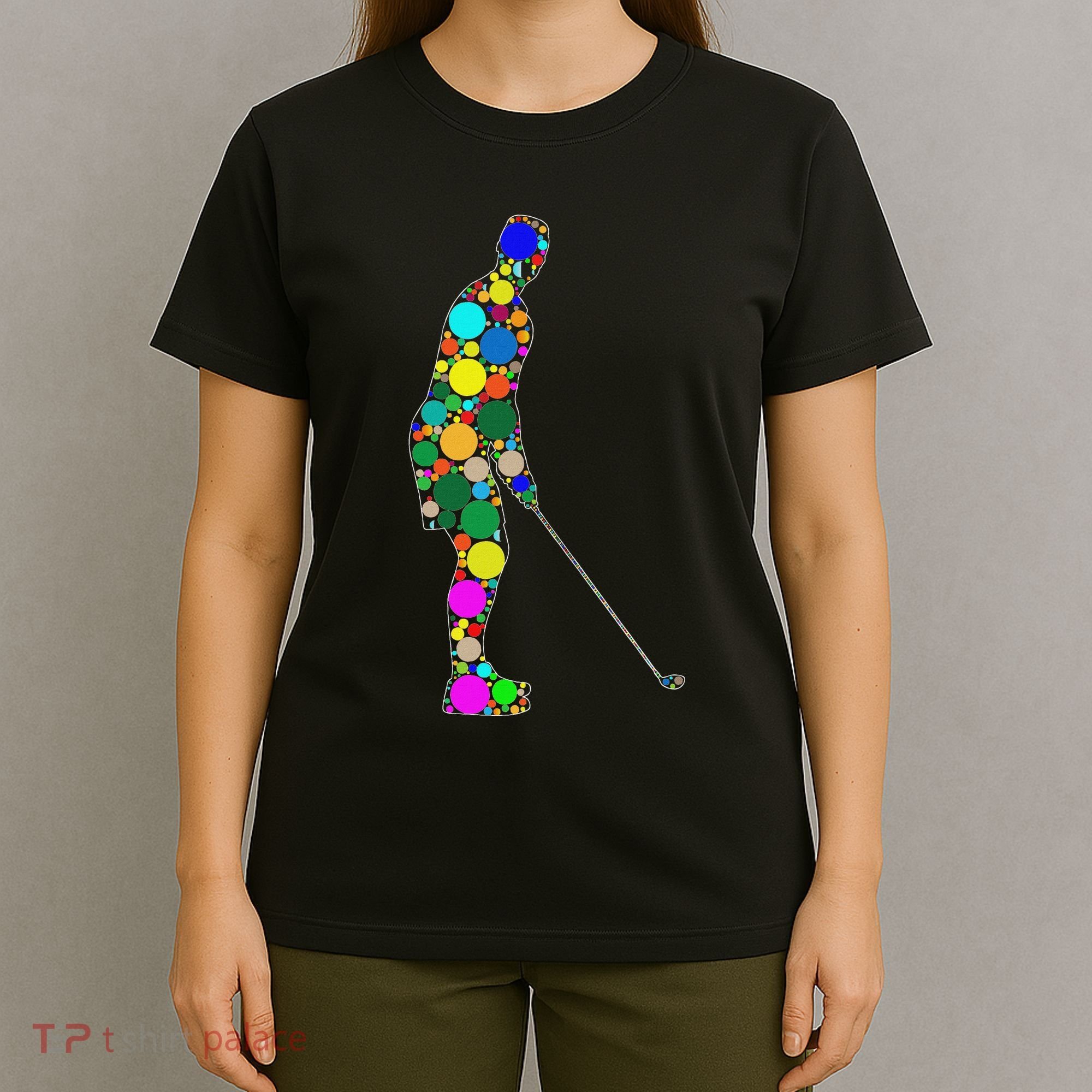 Funny Polka Dot Golf Lover September 15th Dot Day T-Shirt