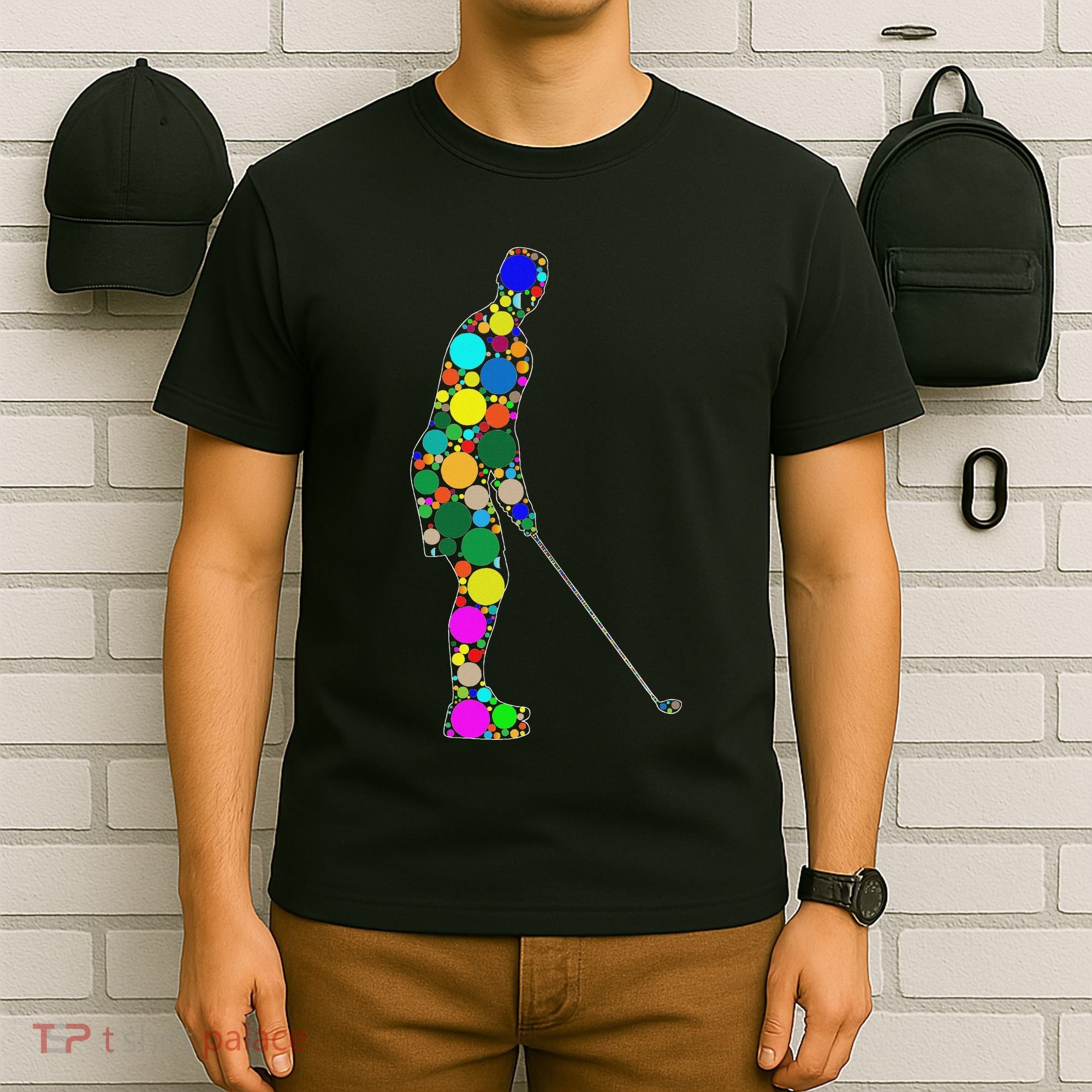 Funny Polka Dot Golf Lover September 15th Dot Day T-Shirt