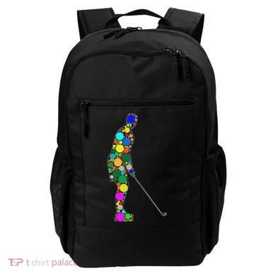 Funny Polka Dot Golf Lover September 15th Dot Day Backpack