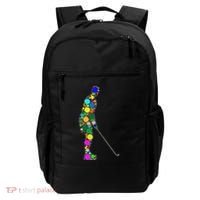 Funny Polka Dot Golf Lover September 15th Dot Day Backpack thumb 0