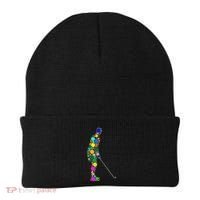 Funny Polka Dot Golf Lover September 15th Dot Day Beanie thumb 0