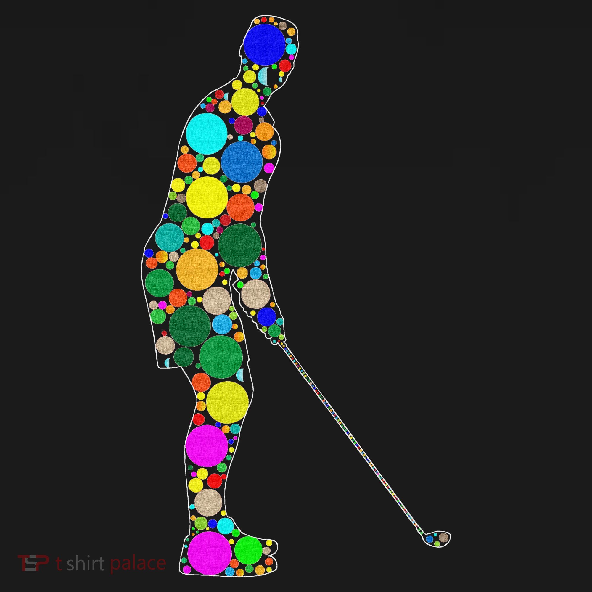 Funny Polka Dot Golf Lover September 15th Dot Day Polo
