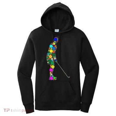Funny Polka Dot Golf Lover September 15th Dot Day Women's Hoodie