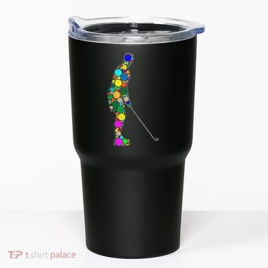 Funny Polka Dot Golf Lover September 15th Dot Day Tumbler