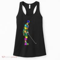 Funny Polka Dot Golf Lover September 15th Dot Day Women's Tank Top thumb 0