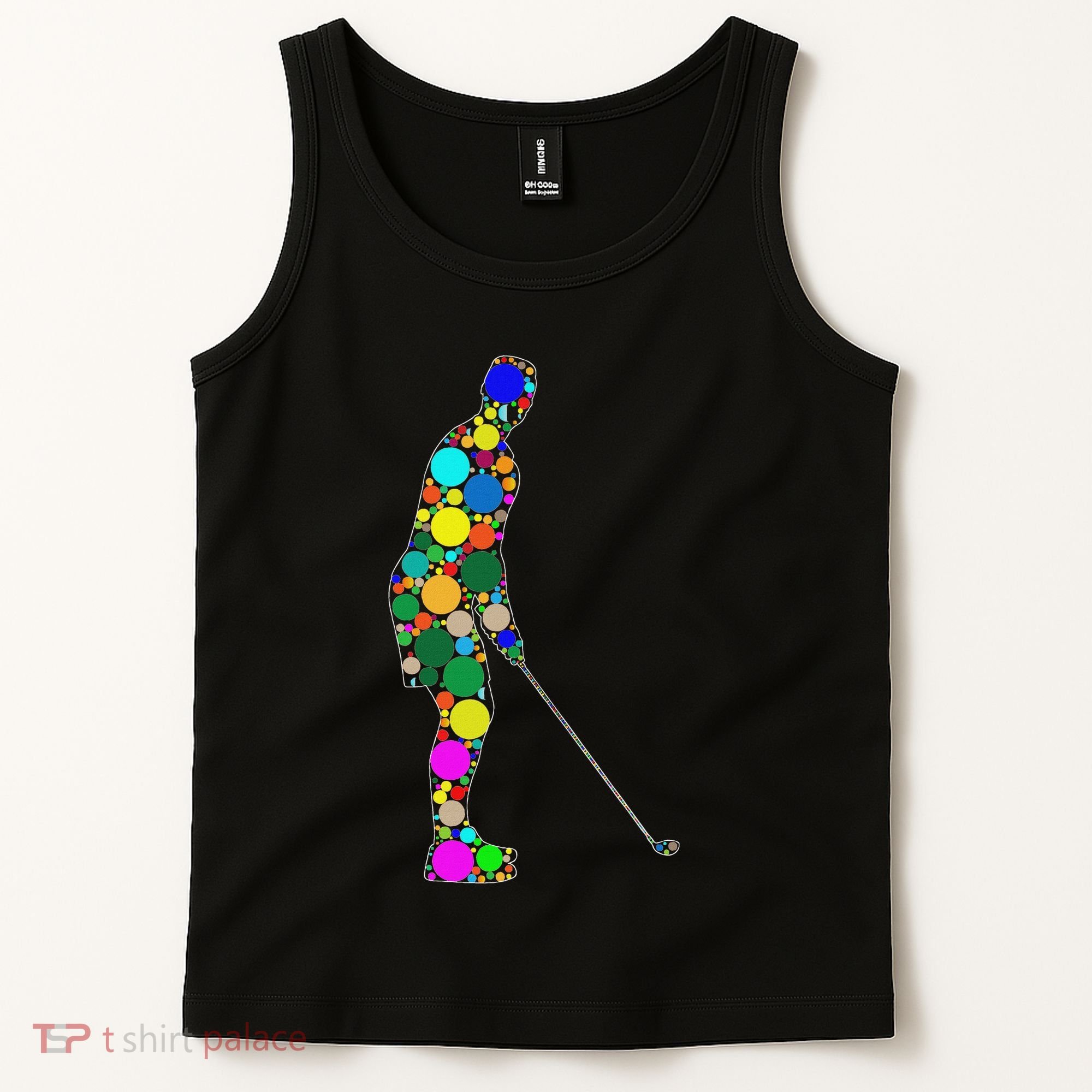 Funny Polka Dot Golf Lover September 15th Dot Day Tank Top