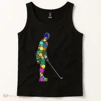 Funny Polka Dot Golf Lover September 15th Dot Day Tank Top thumb 2