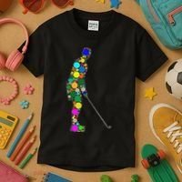 Funny Polka Dot Golf Lover September 15th Dot Day Kids T-Shirt thumb 3