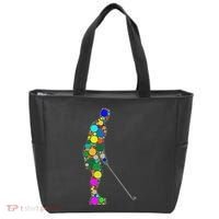 Funny Polka Dot Golf Lover September 15th Dot Day Tote Bag thumb 0