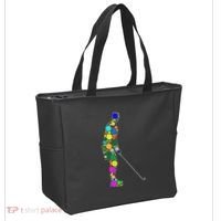 Funny Polka Dot Golf Lover September 15th Dot Day Tote Bag thumb 2