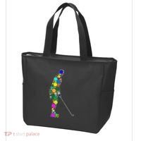 Funny Polka Dot Golf Lover September 15th Dot Day Tote Bag thumb 3