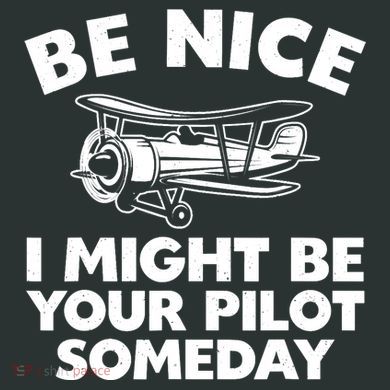 Funny Pilot Design For Aviation Airplane Pilot Infant Baby Jersey Bodysuit