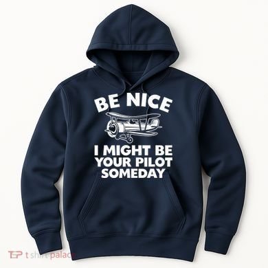 Funny Pilot Design For Aviation Airplane Pilot Hoodie