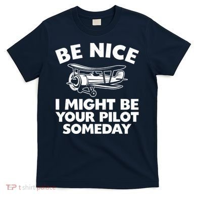 Funny Pilot Design For Aviation Airplane Pilot T-Shirt
