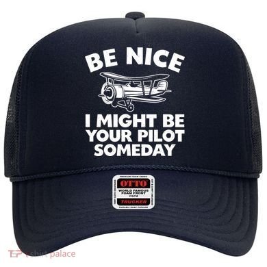 Funny Pilot Design For Aviation Airplane Pilot Hat