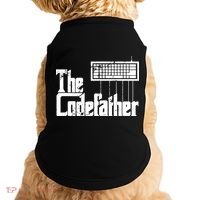 Funny Programmer Dad Gift The Codefather Vintage Coder Doggie Tank thumb 0