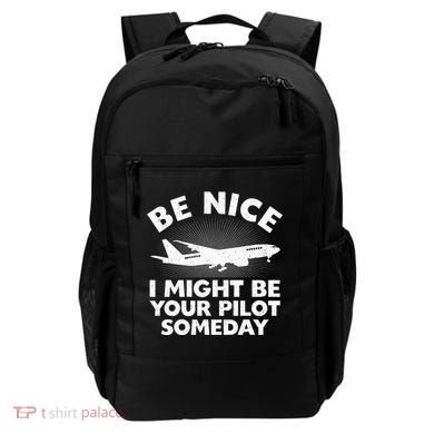 Funny Pilot Design Aviation Airplane Pilot Backpack