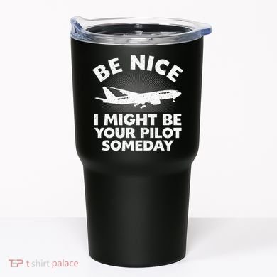 Funny Pilot Design Aviation Airplane Pilot Tumbler